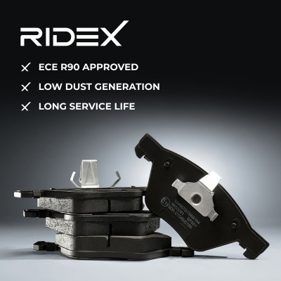 RIDEX brake pad set 402B0029 - High quality and honest price