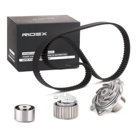 RIDEX Kit de distribution + pompe à eau 3096W0124
